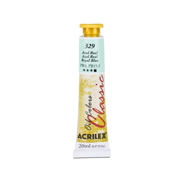 Tinta oleo 20ml 329 azul real.webp