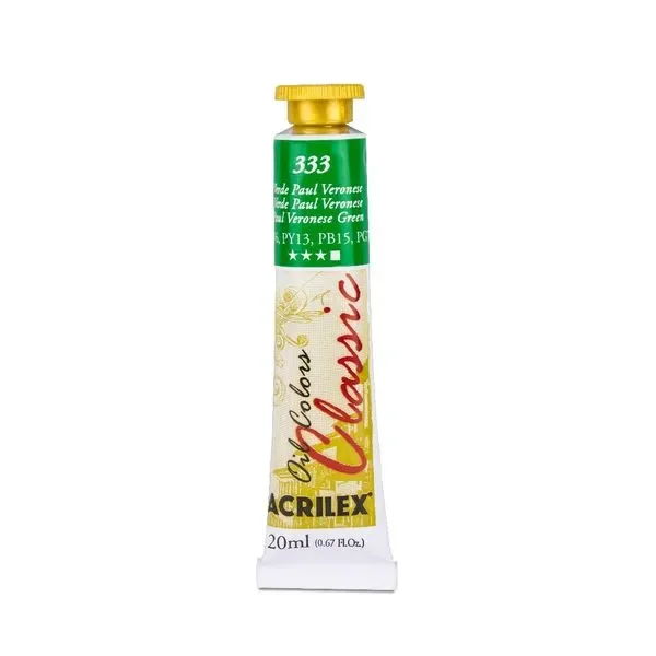 Tinta oleo 20ml 333 verde paul veronese.webp