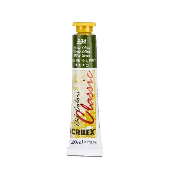 Tinta oleo 20ml 334 verde oliva.webp