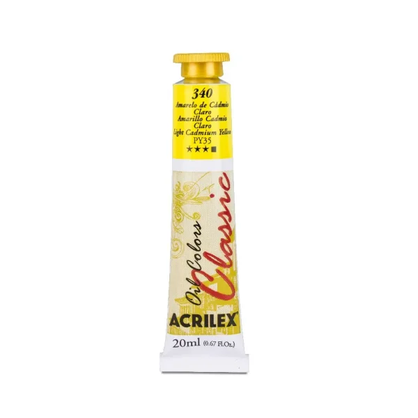 Tinta oleo 20ml 340 amarelo cadmio claro.webp