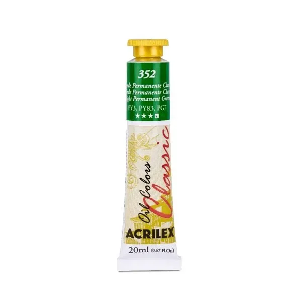 Tinta oleo 20ml 352 verde permanente claro.webp