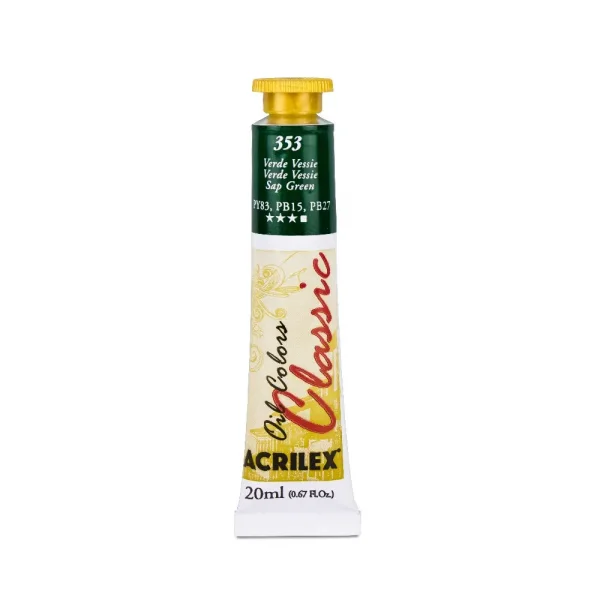 Tinta oleo 20ml 353 verde vessie.webp