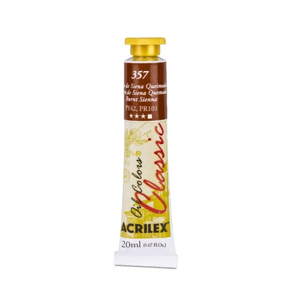 Tinta oleo 20ml 357 terra de siena queimada.webp