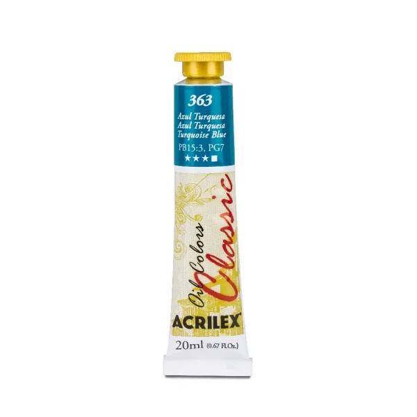 Tinta oleo 20ml 363 azul turquesa.webp