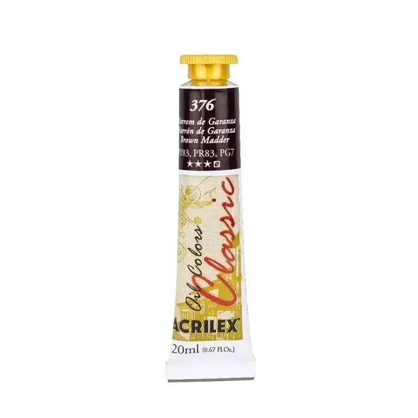 Tinta oleo 20ml 376 marrom de garanza.webp