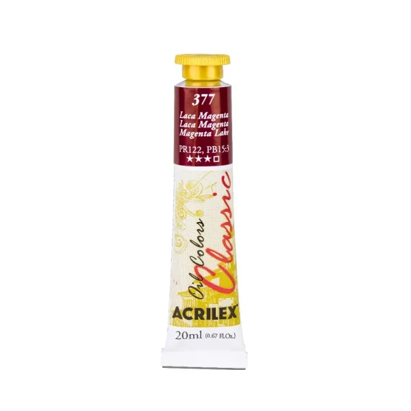 Tinta oleo 20ml 377 laca magenta.webp