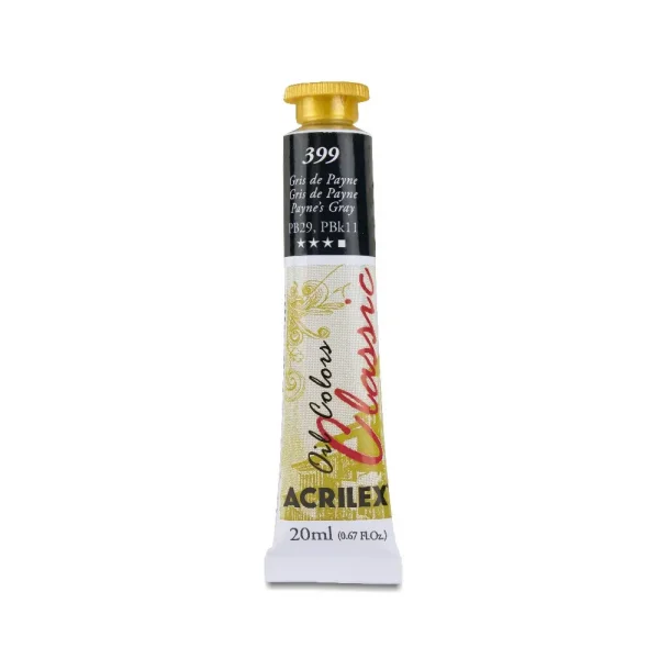 Tinta oleo 20ml 399 gris de payne.webp