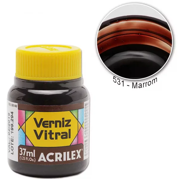 verniz vitral 37ml 531 marrom.webp
