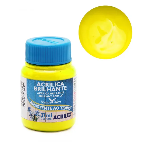 tinta acrilica brilhante 37ml 504-amarelo-limao.webp