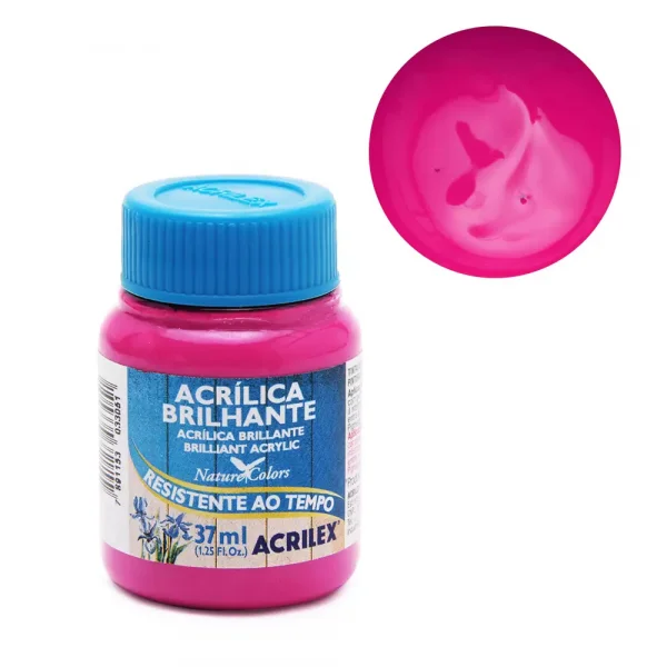 tinta acrilica brilhante 37ml 542-rosa-escuro.webp