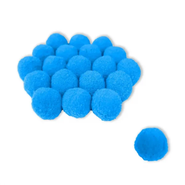 Bola Pompom azul turquesa.png