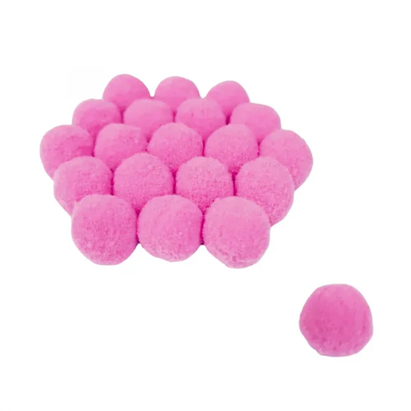 Bola Pompom rosa chiclete.png