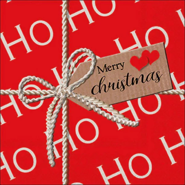 Guardanapo Decoupage 33315582 Ho ho gift red.png