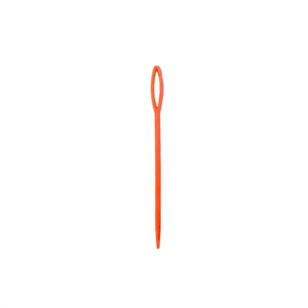 agulha plastica 9cm laranja.png