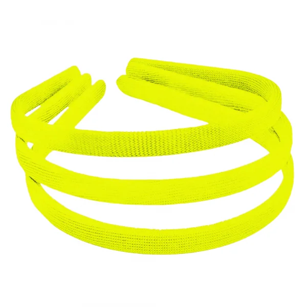 tiara encapada amarelo fluor.png