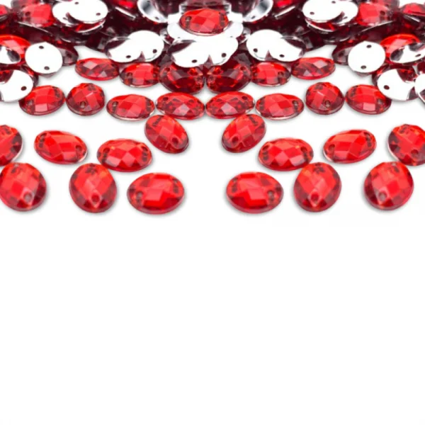 Chaton Oval Base Reta Com Furo 8x10 vermelho.png