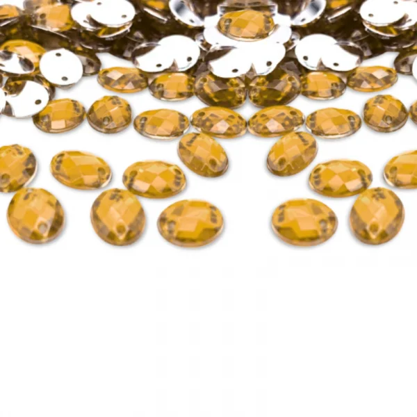 Chaton Oval Base Reta Com Furo 13x18 amarelo.png