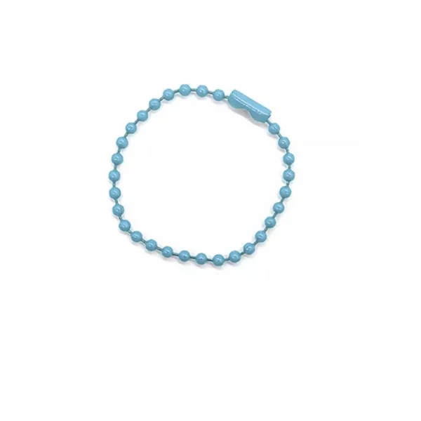 corrente bolinha para chaveiro azul claro.jpg