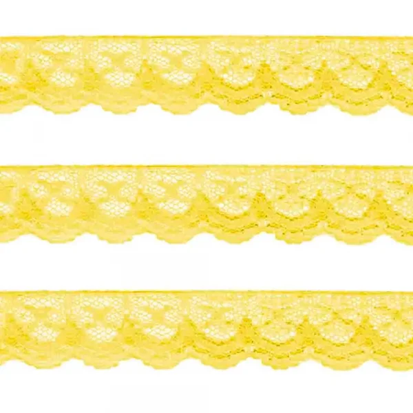 Renda Nylon 21mm cor 15 amarelo ouro.webp