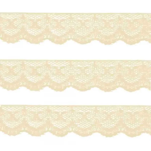 Renda Nylon 21mm cor 25 creme.webp