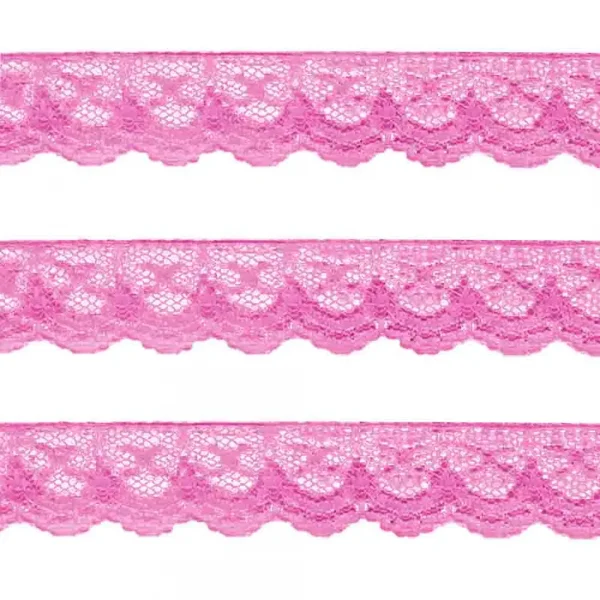 Renda Nylon 21mm cor 41 rosa petunia.webp