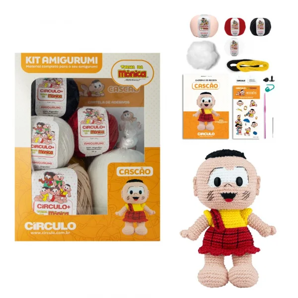 kit amigurumi turma da monica cascao.jpg