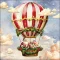 Guardanapo Decoupage 33319230 Santas air balloon.png