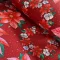 Tecido Oxford Natal com Foil guirlanda flores.webp