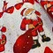 Tecido Oxford Natal com Foil papai noel e lao.webp