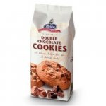 Cookies Merba Gotas de Chocolate Ao Leite e Amargo Embalagem 200g