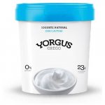 Iogurte Grego Yorgus Natural Zero Lactose Embalagem 500g