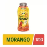 Iogurte Sabor Morango Nestlé Ninho 170g Iogurte Sabor Morango Nestlé Ninho 170g
