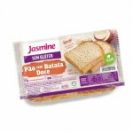 Pão com Batata Doce Jasmine Fatiado sem Glúten Embalagem 350g