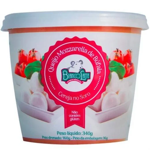 Queijo Mussarela de Búfala Bola Bianco Latte 160g