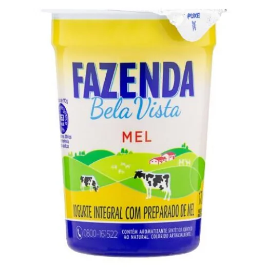 Iogurte com Mel Fazenda Bela Vista 170g