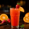 Morango com Laranja