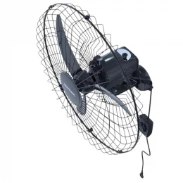 Ventilador Osc Parede 60cm 127V Preto Ventisol