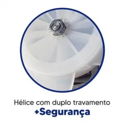 Ventilador Parede Bivolt 60cm 210W PT Ventex