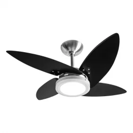 Ventilador De Teto Azzam Led Alum 127V