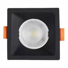 Spot Led Embutir Quad 6W Recuado Pt Blumenau