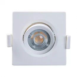 Spot Led Embutir Quad 5W Branco