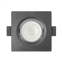 Spot Led Embutir Quad 5W Preto