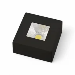 Spot Led Sobrepor Quad 5W Preto