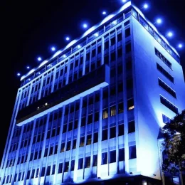 Refletor Led Azul 10W