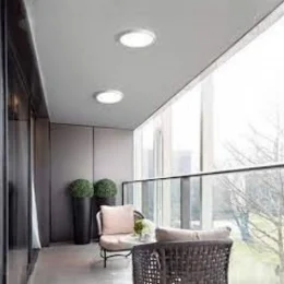 Led Plafon Sobrepor Redondo 24W Branco