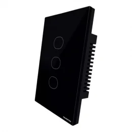 Interruptor Onne Smart Tramontina Preto com 3 Canais