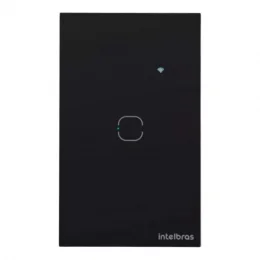 Interruptor Inteligente Touch 1 Ews 1001 Preto Intelbras