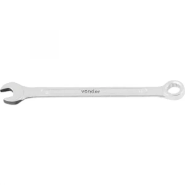 Chave combinada 8 mm, ao cromo vandio, reta, Vonder