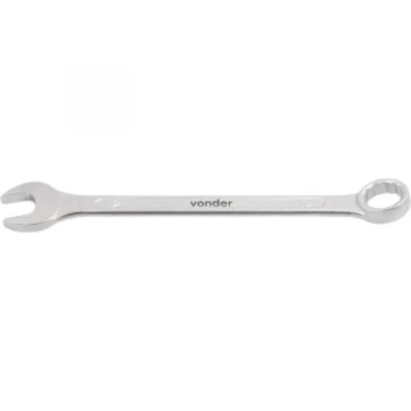 Chave combinada 19 mm, ao cromo vandio, reta, Vonder