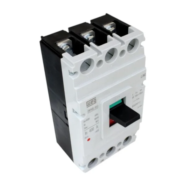 Disjuntor Caixa Moldada 3X400A Tripolar DWP400L Weg